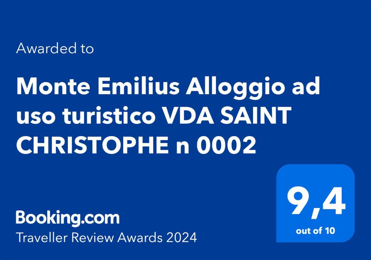 Monte Emilius Alloggio Ad Uso Turistico Vda Saint Christophe N 0002 Eksteriør bilde